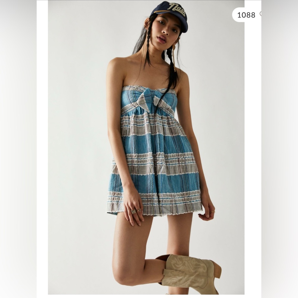 Free Peoplee - Barbara Babydoll romper - size XS